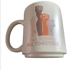- Typo.com All Equal All Together ceramic coffee mug, new